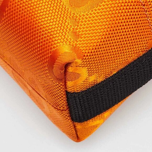 Gucci Orange GG Nylon Off The Grid Messenger Crossbody Bag - Picture 4 of 12